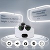 WeArkoTac Motorized Rotating Display Stand, 4.72" 360 Degree Cup Display