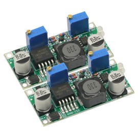 2Pcs DC/DC LM2596 HVS LM2596HVS 50V 3A Buck Constant Current/Voltage CC CV Step-Down Module LED Indicator High Frequency Conversion