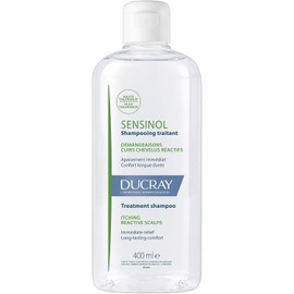 DUCRAY, Sensinol Shampoo Tratante Anticomezón, Cuero Cabelludo Sensible, Alta Tolerancia Dermatológica, 200 ml