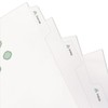 Avery 12449 Index Maker Translucent Dividers, 5-Tabs/Clear, Letter, 5 Sets/PK