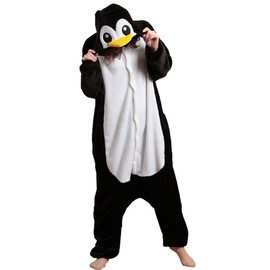 iNewbetter Cosplay Homewear Lounge Wear Kigurumi Onesie Pajamas Animal Costume Unisex Penguin Sleepwear