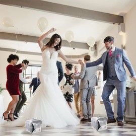 Ipetboom Foil Balloons Cube Dice Design Perfect for 90s Theme Parties Poker Decorations