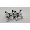 Replacement HOT & Cold Victorian Style Cross Head TAP TOP