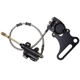 GOOFIT 15mm Rear Brake Assembly Master Cylinder Caliper for SDG SSR 107 110 125 I BK12