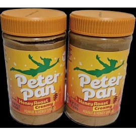 Peter Pan Peanut Butter 2 packs of Peter Pan Creamy Honey Roasted Peanut Butter, Gluten-Free,32