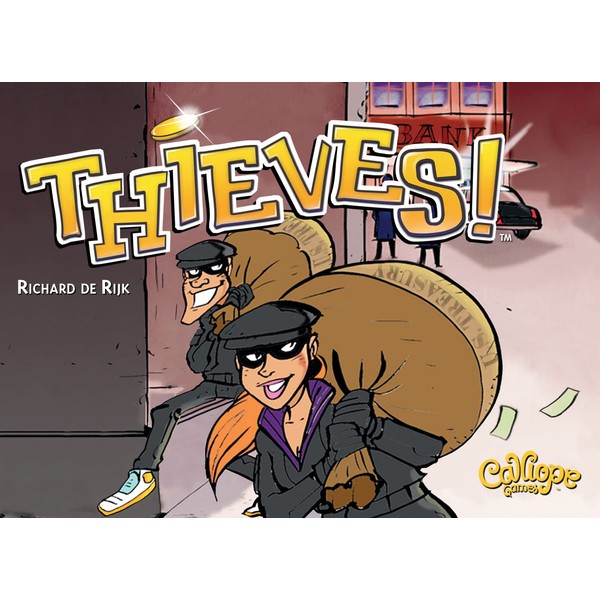 Calliope Thieves! Card Game - Pull Off the Heist of the Century - Fast Paced, Easy to Learn Family Game