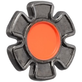Cam-in Soft Shutter Button Release Button Creative Type / (Diameter 0.5 inches (12 mm) (Orange Flower) CAM9117