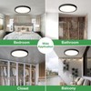 15.8 Inch Dimmable LED Flush Mount Ceiling Light, 32W, 3480LM,