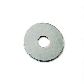Merriway BH06116 (100 Pcs) Penny Repair Mudguard Fender Washer 25 mm Diameter x 8 mm Hole - Pack of 100 Pieces