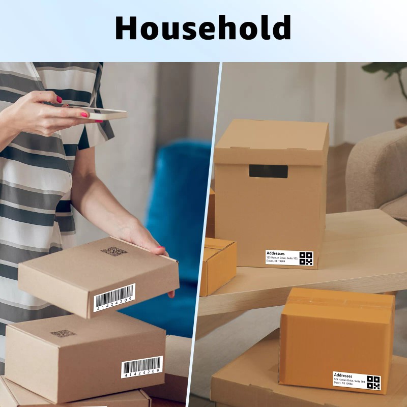 4"x3" Thermal 500/R Labels 4X3 for Zebra Eltron LP 2844