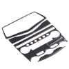 Console AC CD Panel Cover Carbon Fiber Conditioner Switch Decorative