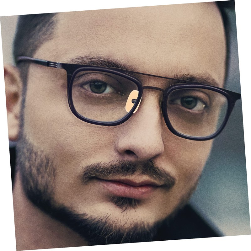 STOBAZA Glasses Frame Nose Pad 60 Pairs Anti-slip Eva Nose