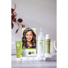 Naturtint 5N Light Chestnut Brown Permanent Hair Color (Pack of 1), Ammonia Free, Vegan, Cruelty Free, up to 100% Gray Coverage, Long Lasting Results (Packaging may vary)