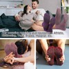 Ozaiic Non Slip Grip Socks for Yoga Home Workout Pure