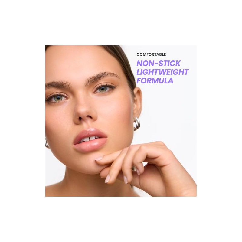 Wonderskin Lip Gloss - Clear Shine Top Gloss, Long Lasting