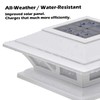 SIEDiNLAR Solar Post Lights Outdoor 2 Modes LED Fence Deck