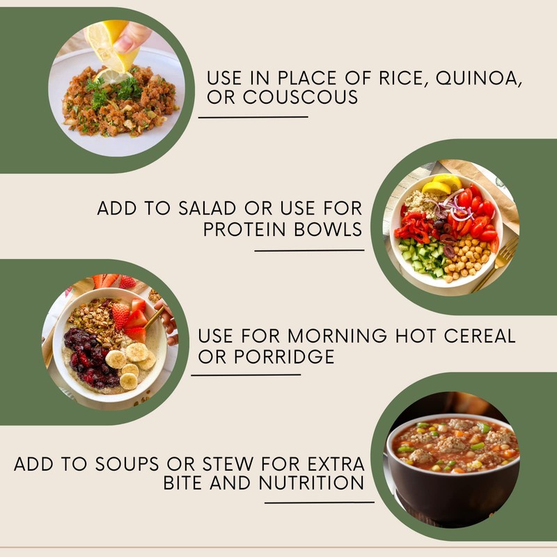 Shipetaukin Quick Fonio African Supergrain - Gluten Free - Vegan