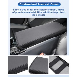 CDEFG for 2025 2026 Toyota Camry Accessories Armrest Cover for 2025 2026 Toyota Camry(XSE/XLE/SE/LE) Center Console Cover Middle Console Pad Arm Rest Central Consola Cushion Seat Box Cover