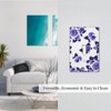 Purple Blue White Flower Single Toggle Light Switch Cover 1
