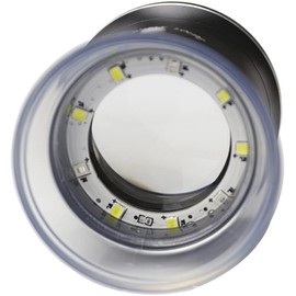 Lupa de Escala LED 30X con 6 Luces Blancas y UV - Alta Precisión