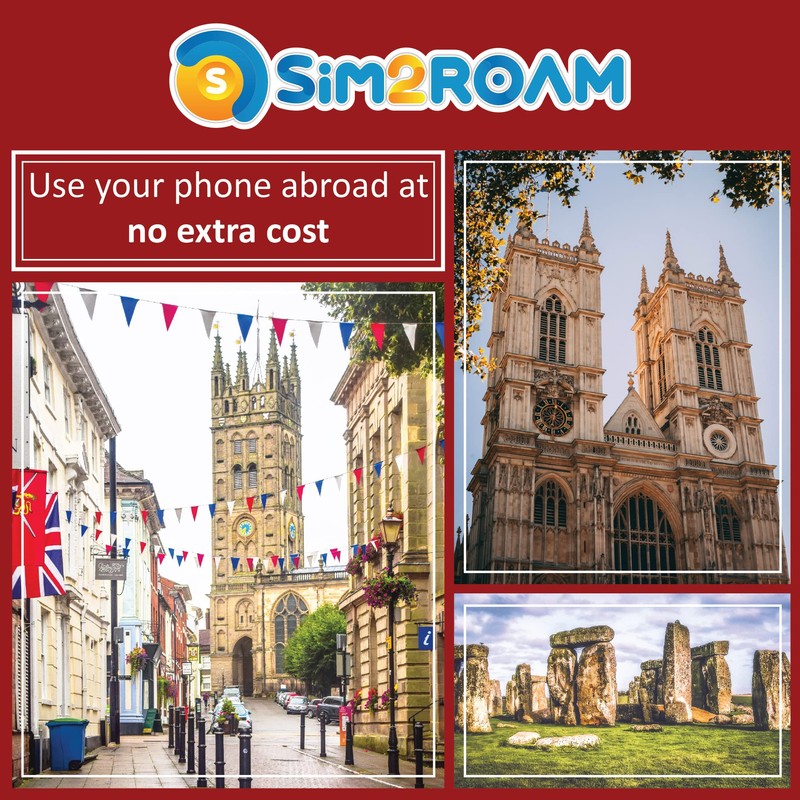 Vodafone UK Sim Card - 40GB at 4G LTE High