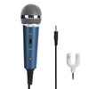 Wired Condenser Microphone 3.5mm with UShaped 3.5mm Audio Adapter for