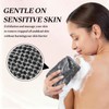Exfoliating Bath Towel Pack of 2 - Back Scrubber for