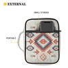 Suobstales Aztec Style Bible Cover Case Tribal Geometry Print Carrying