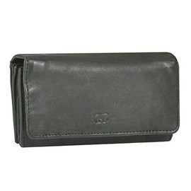Bear Design Cow Lavato Dames Wallet CL9918 Green, L. Olijf Groen