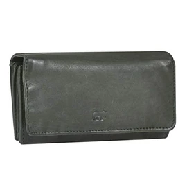 Bear Design Cow Lavato Dames Wallet CL9918 Green, L. Olijf Groen