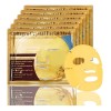 Mascarillas Faciales Oro Colágeno Doradas Antiedad Pack 5