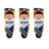 Arm & Hammer Memory Foam Work Insoles, Men's Sizes 8-13,