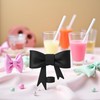 Bow Lovely Reusable Straw Tips Cover & Protector Topper, Silicone