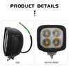 ULTECHNOVO Super Bright Led Headlight Assembly for Forklifts Durable Construction