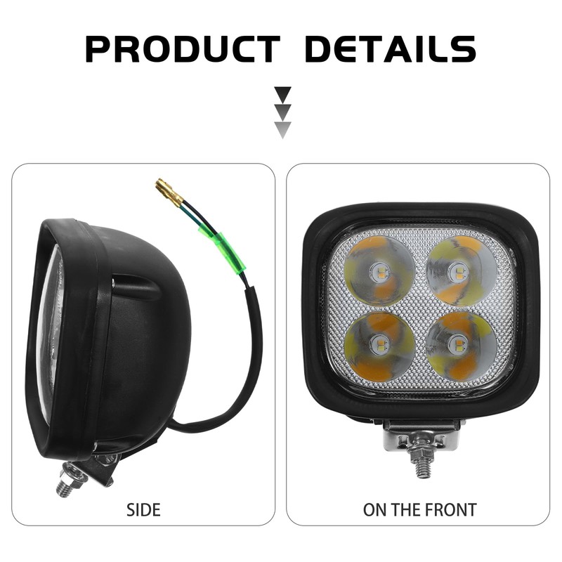 ULTECHNOVO Super Bright Led Headlight Assembly for Forklifts Durable Construction