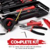 WGGE 39-Piece Home Tool Set with Compact Storage Case