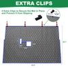 Club Car DS Floor Mat, Upgraded Non-Slip Full Coverage Golf