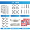 kakkisan Security Camera, Mounting Hardware, Pole, Bracket, Stand, Housing, Camera,