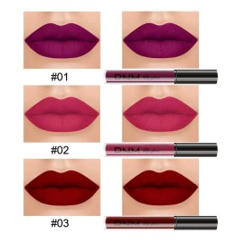 Kt Set De Labiales Labiales Mate Larga Duracion Pintalabio F