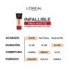 L'Oreal Paris Cosmetics Makeup Infallible Pro-Matte Liquid Longwear Foundation, Natural