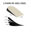 2 Pairs of Heel Pads, Layered Orthotic Insoles, Heightening Insoles,