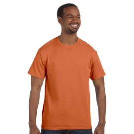 Gildan Men's Heavy Cotton T-Shirt (Sunset) (Small)