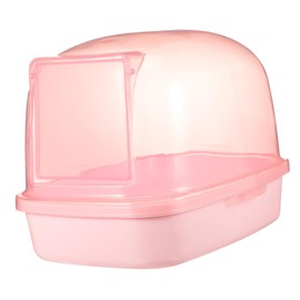 WOONEKY Chinchilla Sand Bath House for Pets Plastic Hamster Bathtub with Smooth Edges for Safe Bathing and Playing for Gerbils Hedgehogs and Dwarf Hamsters