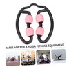 Beavorty Muscle Relaxer Massage Roller Yoga Fitness Tool Sturdy Handle