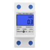 5-32A 50Hz LCD Backlight Single Phase Energy Meter Watt KWh