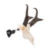 Allen Company EZ Mount Adjustable Steel Skull Stand, Black
