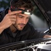 Rechargeable LED Headlamp with XPE + COB Lights – Magnetic