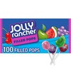 JOLLY RANCHER Filled Pops Assorted Fruit Flavored Candy Box, 56