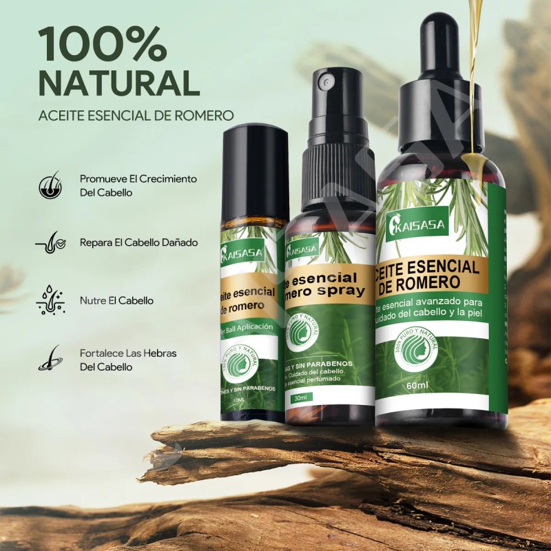 Aceite De Romero Set Cuidado Y Reparacin Del Cabello