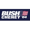 Bush Cheney 2004 Presidential For President Replica Campaign Bumper Sticker